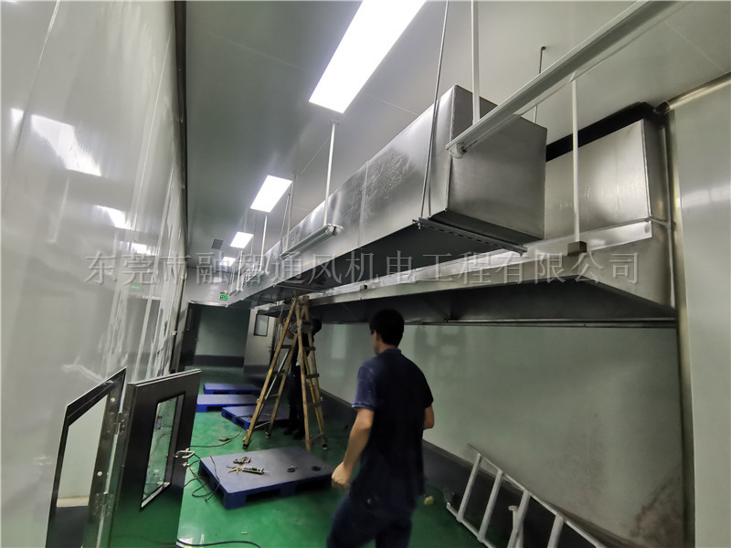 餐厨排油烟管罩安装施工
