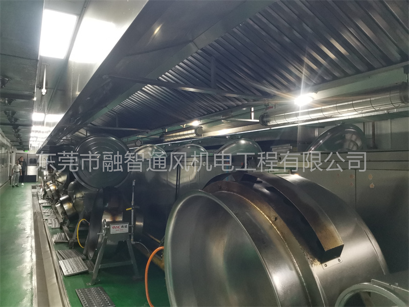 餐饮配送企业厨房排油烟